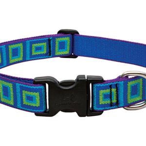 Lupine Pet Original Designs Multicolor Sea Glass Nylon Dog Adjustable Collar