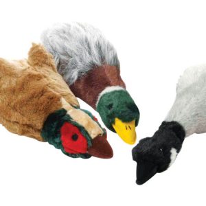 Multipet Assorted Migrator Bird Plush Dog Toy Large 1 pk
