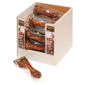 Savory Prime Butcher Bones Smoked Ham Grain Free Treats For Dogs 12 in. 1 pk