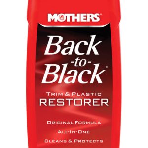 Mothers Back-To-Black Plastic and Trim Restorer Liquid 12 oz