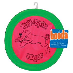 Booda Multicolored Flying Disc Fabric Dog Toy Medium 1 pk