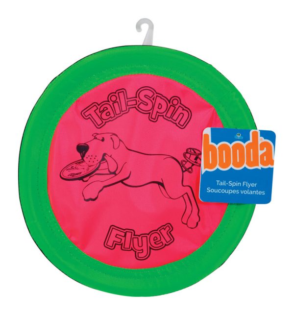 Booda Multicolored Flying Disc Fabric Dog Toy Medium 1 pk