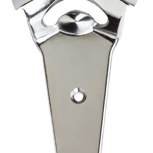 Traeger Chrome Silver Die-Cast Zinc Alloy Manual Bottle Opener
