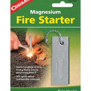 Coghlan's Silver Fire Starter 5.875 in. H X 3/8 in. W X 3 in. L 1 pk