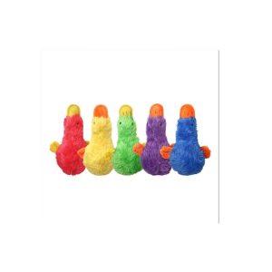 Multipet Duckworth Webster Assorted Duck Plush Dog Toy Medium 1 pk
