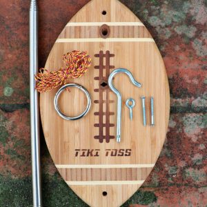 Mellow Militia Tiki Toss Hook and Ring Game