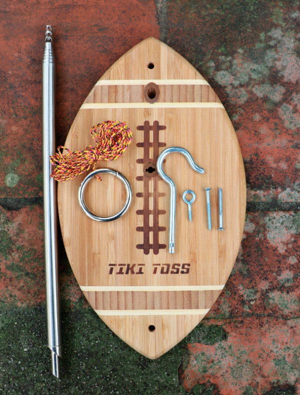 Mellow Militia Tiki Toss Hook and Ring Game