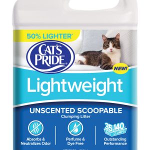 Cat's Pride No Scent Scoopable Cat Litter 10 lb