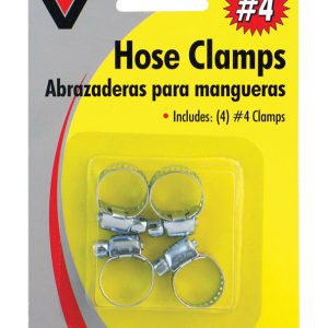 Victor 1/4 in to 5/8 in. SAE 16 Silver Hose Clamp Metal Band