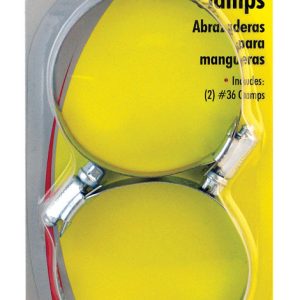 Victor 1-7/8 in. 2-3/4 in. SAE 36 Silver Hose Clamp Stainless Steel Band