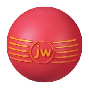 JW Pet iSqueak Assorted Ball Rubber Dog Toy Medium