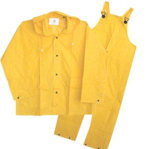 Boss Yellow PVC-Coated Polyester Rain Suit L