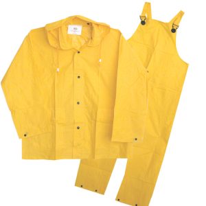Boss Yellow PVC-Coated Polyester Rain Suit XL