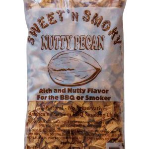 Chigger Creek Sweet N' Smoky All Natural Nutty Pecan Wood Smoking Chips 200 cu in