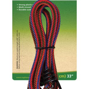 Coghlan's Multicolored Bungee Stretch Cord 33 in. L X 0.315 in. 99 lb 1 pk