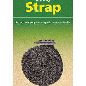 Coghlan's 1 in. W X 4 ft. L Black Utility Strap 1 lb 1 pk
