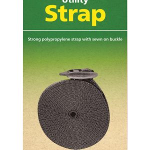 Coghlan's 1 in. W X 8 ft. L Black Utility Strap 1 lb 1 pk