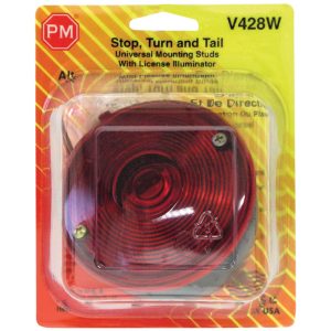 Peterson Red Round License/Stop/Tail/Turn Light