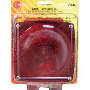 Peterson Red Square Stop/Tail/Turn Light
