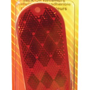 Peterson Red Oblong Reflector 1 pk