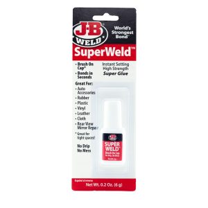J-B Weld SuperWeld High Strength Glue Super Glue Brush On 0.2 gm