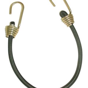 Keeper Black Bungee Cord 18 in. L X 0.374 in. 1 pk