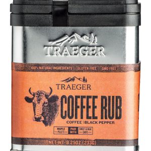 Traeger Coffee and Black Pepper Seasoning Rub 8.25 oz