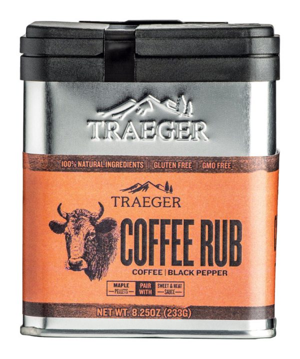 Traeger Coffee and Black Pepper Seasoning Rub 8.25 oz