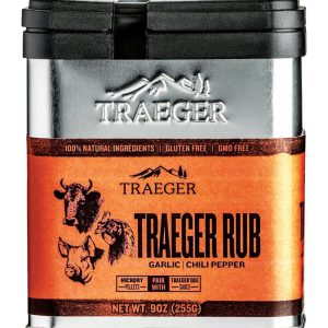 Traeger Garlic and Chili Pepper Seasoning Rub 9 oz