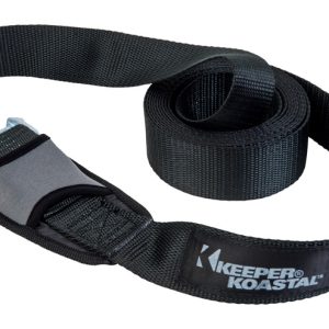 Keeper Koastal 1.5 in. W X 12 ft. L Black Cargo Strap 300 lb 1 pk
