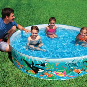 Intex Ocean Coral Reef Snapset Pool 72 in. D