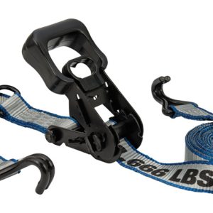 Keeper 1.5 in. W X 14 ft. L Gray Ratchet Tie Down Strap 1666 lb 1 pk