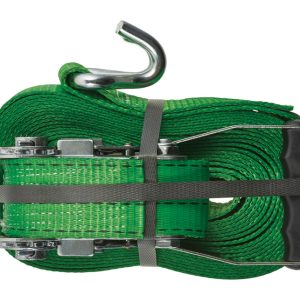 Keeper 2 in. W X 30 ft. L Green Ratchet Tie Down Strap 3333 lb 1 pk