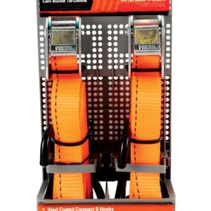 Keeper 1 in. W X 10 ft. L Orange Tie Down 300 lb 2 pk