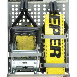 Keeper 1.75 in. W X 15 ft. L Yellow Ratchet Tie Down Strap 1666 lb 1 pk