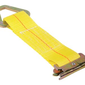 Keeper 2 in. W X 7 in. L Yellow E-Track Tie-Off 2000 lb 1 pk