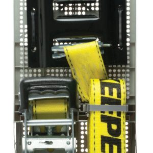 Keeper 1.75 in. W X 15 ft. L Black/Yellow Ratchet Tie Down Strap 1333 lb 1 pk