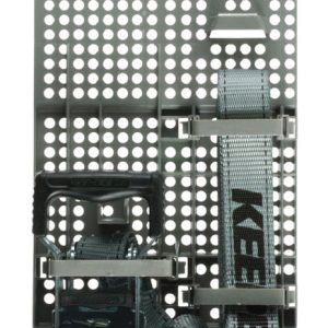 Keeper 1 in. W X 16 ft. L Gray Tie Down w/Ratchet 500 lb 1 pk