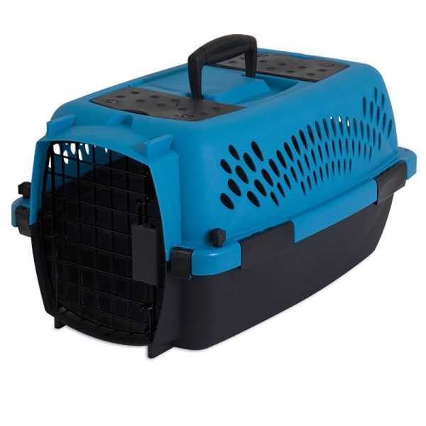 Aspen Pet Plastic Pet Porter Multicolored 10 in. H X 12.6 in. W X 19 in. D