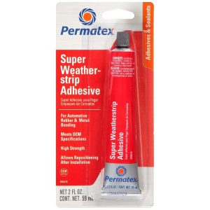Permatex High Strength Weatherstrip Adhesive Liquid 2 oz
