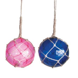 Infinity Assorted Glass 3.94 in. H Outdoor Decoration