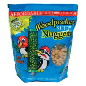 C&S Woodpecker Corn Suet Nuggets 27 oz