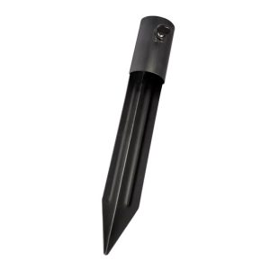 TIKI Black Metal 10.61 in. Torch Stake Outdoor Torch 1 pc