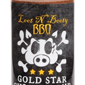 Loot N' Booty Gold Star Chicken BBQ Rub 13 oz
