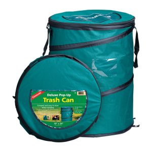 Coghlan's Deluxe Green Trash Can 24 in. H X 19 in. W X 19 in. L 29.5 gal 1 pk