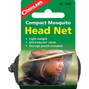 Coghlan's Black Mosquito Head Net 43.3 in. H X 19.7 in. W X 7.9 in. L 1 pk