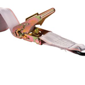 Keeper 2 in. W X 14 ft. L Beige Tie Down w/Ratchet 500 lb 1 pk