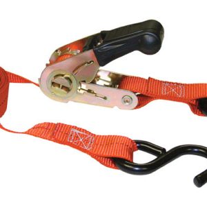Keeper 1 in. W X 13 ft. L Orange Tie Down w/Ratchet 400 lb 1 pk
