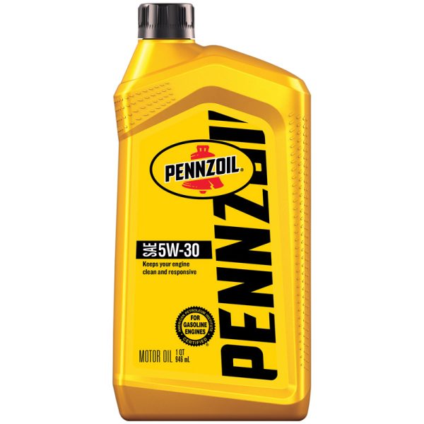 Pennzoil 5W-30 Conventional Motor Oil 1 qt 1 pk