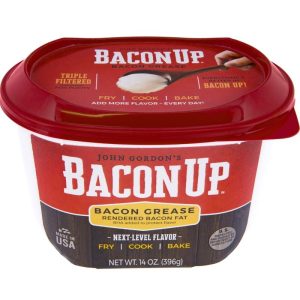 Bacon Up John Gordon's Bacon Grease 14 oz Boxed